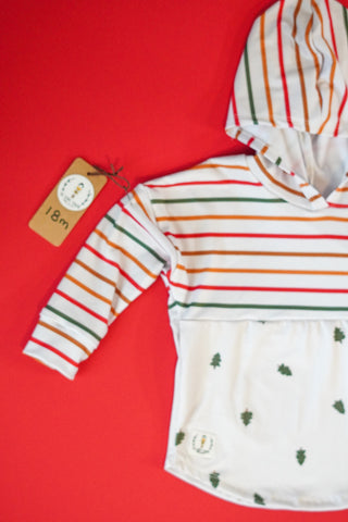 18m Hooded Block Tee