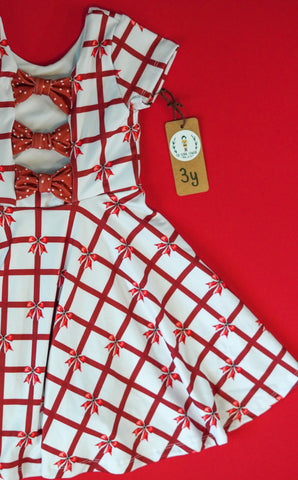 3T Bow Back Dress