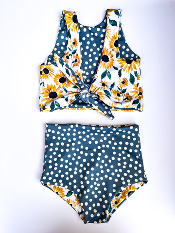 Reversible Two Piece Set: Sunflower